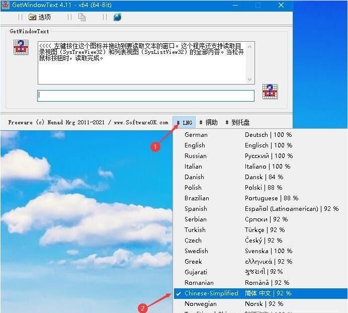 GetWindowText(提取windows窗口文字工具)