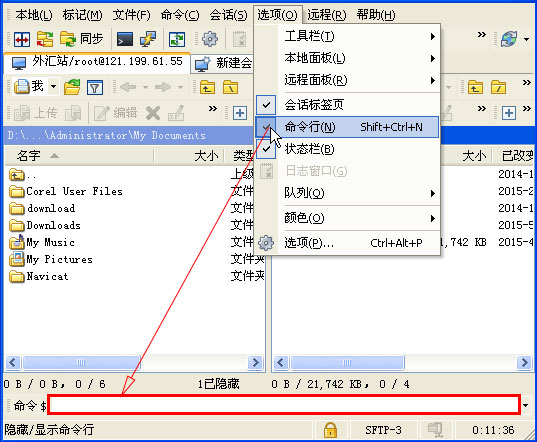 WinSCP(文件传输软件)