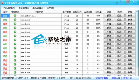 全球主机监控